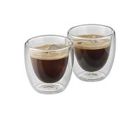 WMF Espresso Double-Walled Glasses Set, Transparent, 2-Piece