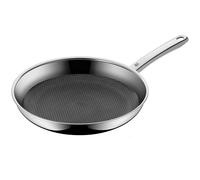 WMF Frying Pan Coated Ø 28 cm Black Profi Resist Stainless Steel Handle Multilayer Material with Honeycomb Structure Suitable