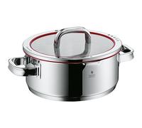 WMF Function 4 18/10 Stainless Steel 24cm Low Casserole with Lid