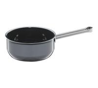 WMF Fusiontec Essential Saucepan Without Lid 16 cm Small Pot 1.3 L Small Cooking Pot Pasta Pot Induction Milk Pot High-Tech Ceramic Scratch-Resistant Uncoated Grey Made in Germany