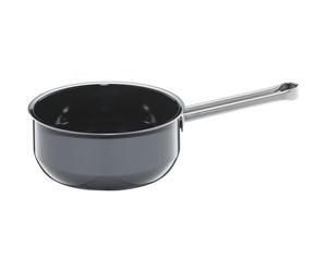 WMF Fusiontec Essential Saucepan Without Lid 16 cm Small Pot 1.3 L Small Cooking Pot Pasta Pot Induction Milk Pot High-Tech Ceramic Scratch-Resistant Uncoated Grey Made in Germany