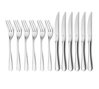 WMF Geschenkidee BBQ cutlery 12 pieces Stainless steel