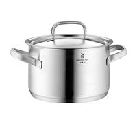 WMF Gourmet Plus 18/10 24-cm Stainless Steel high Casserole with Lid, 5.7 Litres