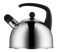 WMF Induction Kettle, 2.0 Litre Whistling Kettle, Tea Kettle with Flute, Polished Cromargan Stainless Steel