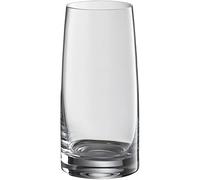 WMF Kineo Long Drink Glasses Set of 4 Tall Drinking Glasses Cocktail Glass 360 ml Crystal Glass Fine Mouth Rim Ergonomic Shape Dishwasher Safe