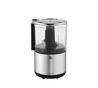 WMF KÜCHENminis Cromargan Matt Space-Saving Multi Chopper with One-Handed Operation and Removable Container (0.3L) 65 W