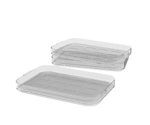 WMF Küchenminis Dehydrator Set of 3 27.7 x 17.6 x 7.1 cm Stainless Steel