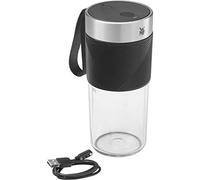WMF Küchenminis Mix on the Go 300 ml, Mini Mixer to Go, USB Mixer Smoothie Maker, aufladbarer Personal Blender, tragbarer Mixer für Smoothies, Shakes