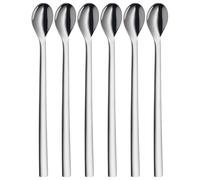 WMF Long Drinklöffel-Set 6-Pieces Nuova Cromargan Stainless Steel 18/10 Brushed