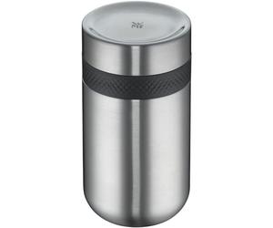 WMF my2Go Thermal Food Container 500 ml Insulated Container and 200 ml Additional Container, Environmentally Friendly, Cromargan Matte Stainless Steel, Dishwasher Safe