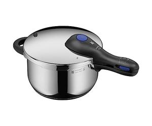 WMF Perfect Plus - Quick Cooker Ø 22 cm Diameter 4 Litres and a Half with Flame Protection Cromargan Stainless Steel for Induction