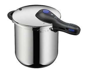 WMF Perfect Plus - Rapid Cooker Diameter 22 cm Diameter 8 Litres and a Half with Flame Protection - No Interior - Cromargan Stainless Steel for Induction