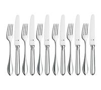 WMF Premiere Cromargan Protect Dessert/Breakfast Cutlery Set for 6 People, Silver, 12-Piece