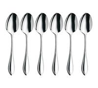 WMF Premiere Cromargan Protect Espresso Spoons, Silver, Set of 6