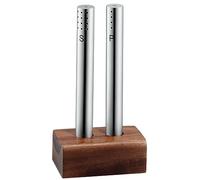 WMF Salt/Pepper Shaker Set 2-pcs, Stainless Steel, Brown, 16.1 x 22.8 x 9.1 cm