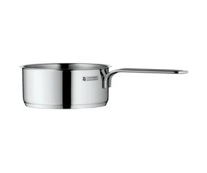 WMF sauce pan Ø 12 cm approx. 0,7l Mini stackable pouring rim Cromargan stainless steel brushed suitable for all stove tops including induction...