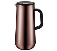 WMF thermos flask, impulse vintage, for coffee or tea, glass insert, automatic closure, keeps drinks hot or cold for 24 hours, 1 piece, (1 x 1l)