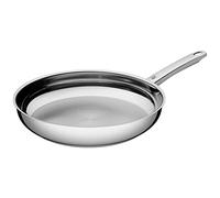 WMF Uncoated Profi Cromargan Frying Pan, Silver, 24 cm