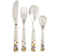WMF Unicorn Children's Cutlery Set 4 Pieces Stainless Steel Cutlery Children 3-9 Years Polished Cromargan Dishwasher Safe