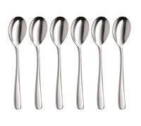 WMF Vision Cromargan Protect Espresso Spoons, Silver, Set of 6