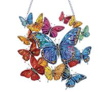 WMFASBAG 2D Flat DIY Art Pendant Set Home Wall Decor