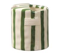 WMFASBAG Hand-Painted Retro Striped Ceramic Coffee Mug Tea Cup (Green)