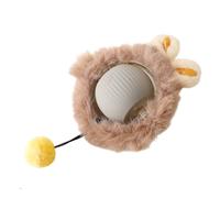 WMFASBAG Interactive Cat Toy Ball Fast Rolling Ball Automatic Motion Activated Moving Ball Anti-Depression Pet Toy for Indoor Cat Kitten