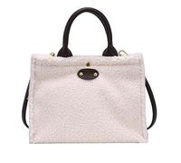 WMFASBAG Women Lamb Wool Crossbody Bag Vintage Tote Bags Handbags Autumn Winter (White)