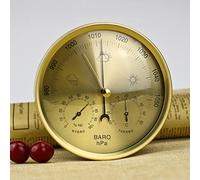 WMGoods 3 in 1 Barometer Weather Station,Multifunction barometers for the home,5 inch weather barometer,for Indoor and Outdoor Barometer Thermometer Hygrometer