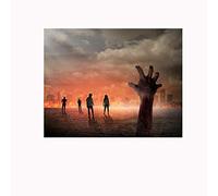 WMHDSJ Mural Self- Adhesive Photo Wallpaper Zombie clown200x140cm Decoration Poster Picture Design Modern for Living Room Bedroom