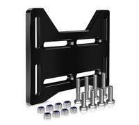 WMJNH Motor Engine Mount Plate Aluminum Adapter Bracket Fits for Mini Bike Go Kart Doodlebug DB30 for Small 4 Stroke Engines Predator 212 Tilloson 212 Coleman 100 Briggs Stratton Honda Tecumseh