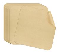 WMKGG 12 inch Air Fryer Parchment Paper Squares, 100 Sheets Unbleached Pre-Cut Baking Disposable Paper Liner for Ninja Foodi Flip SP101/SP201/SP301/SP351, Cuisinart Toaster Oven, Microwave