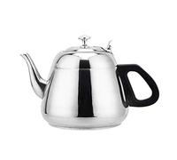 Wmmner 2L Stainless Steel with Anti-Scalding Handle Anti-Rust Portable Teakettle Gas Stove Induction Cooker Universal Kettle for Coffee, Milk Etc, Gas Electric Applicable