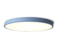 Wmmner Acrylic round Ceiling Lamp Led Flush Mount Ceiling Light Modern Aisle Loft Hotel Ceiling Light Fixture for Living Room Bedroom Dining Room Kitchen Study Room Corridor Lamp(Yellow,40Cm)/Blue/40C