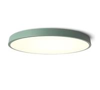 Wmmner Acrylic round Ceiling Lamp Led Flush Mount Ceiling Light Modern Aisle Loft Hotel Ceiling Light Fixture for Living Room Bedroom Dining Room Kitchen Study Room Corridor Lamp(Yellow,40Cm)/Green/40
