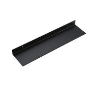 Wmmner Bathroom Shelves Floating Shower Shelf, Aluminum Alloy Wall Decorative Shelf, Wall Mounted Modern Metal Shower Shelf Organizer for Bathroom, Living Room, Bedroom, Office,Gold50Cm/Black/50Cm