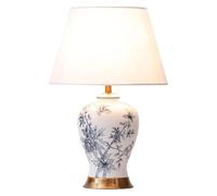 Wmmner Bedside Lamps Classical and Luxurious Blue and White Porcelain Table Lamp Living Room Ceramic Decorative Table Lamp Practical Bedside Lamp Lamp, Luminaires Intérieur
