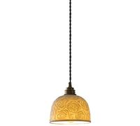 Wmmner Ceiling Light, European Modern Lamp Ceramic Hanging Lamps Height Adjustable Ceiling Suitable,Ceiling Chandelier
