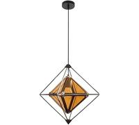 Wmmner Chandeliers,Modern Simple Metals Glass Chandelier,E27 Light Source Single Head Lamp,Ceiling Chandelier/Style a