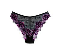 Wmmner Crotchless Lingerie for Women hot One Piece Romper Ladies Sex Front Cut Out Lace See through Lingerie Sets for Women Uk Black Fishnet/Black #5/s