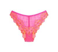 Wmmner Crotchless Lingerie for Women hot One Piece Romper Ladies Sex Front Cut Out Lace See through Lingerie Sets for Women Uk Black Fishnet/Hot Pink #5/s