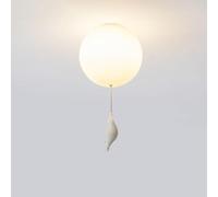 Wmmner Cute Bear Ceiling Light Cartoon Bear Flush Mount Ceiling Lamp Living Room Ceiling Light Fixture Cover with White Single Light Balloon for Children's Room Boys and Girls Room Bedroom Living Roo/