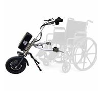 Wmmner Electric Handcycle Wheelchair Attachment, Lightweight Power Add-On for Enhanced Mobility, Portable Tractor Pull Device for Wheelchairs/B/15Ah