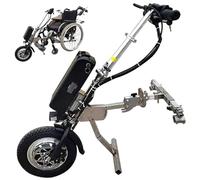 Wmmner Electric Wheelchair Conversion Kit, Manual to Power Mobility Aid, Rehabilitation and Enhanced Mobility Solution/B