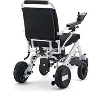 Wmmner Electric Wheelchair, Lightweight Folding Motorized Wheelchair for Adults, 600W Motor, with Armrests and Anti-Slip Footrests, 44Lbs