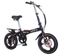 Wmmner Erwachsenes Klapp-Mountainbike 6-Gang-Faltrad Einfaches Klapp-Stadtfahrrad Mit Scheibenbremse Tragbares Fahrrad Für Jugendliche, Erwachsene/C/20 in