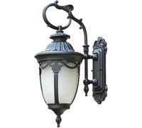 Wmmner European Wall Light Victorian Antique Wall Lamp Waterproof Die-Aluminum Bracket 22.8 inch Outdoor Light