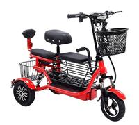 Wmmner Foldable Lightweight 3-Wheel Mobility Scooter,Sport Mobility Scooter,Scooter Folding Mobility,Easy Folding,with Charger and Basket,Available to Pick up and Drop Off Children Pink,50Km/Red/50Km