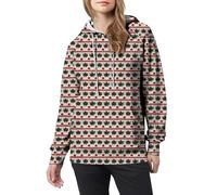 Wmmner French Jacket Women Women's Yes I'M Cold Letters Printed Plaid Fabric Pocket Hoodies Sweatshirts Striped Draw Strings Long Sleeved Going Out Sweatshirt Light Weight Daily Life Thermal Tops Fres