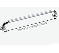 Wmmner Grab Rails for Bathroom Handrails Grab Bar Bathroom Handrails Wall-Mounted Perforated Installation, Stainless Steel Handrails, Disabled Toilets for The Elderly/40Ccm